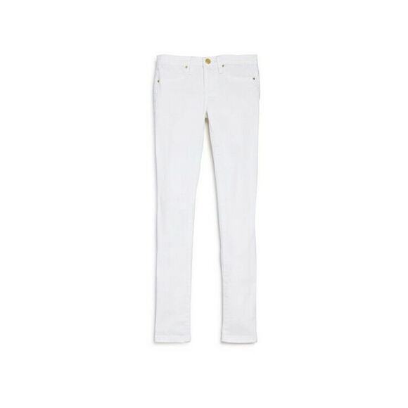BLANKNYC Big Girls Stretch Super Skinny Jeans White Size 7 - Picture 1 of 1